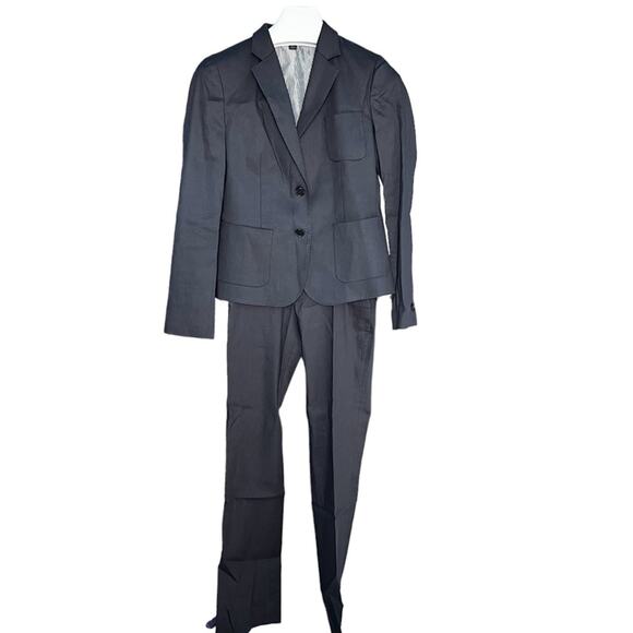 Brooks Brothers Navy Blue Lucia fit linen blend pants size 2 - Picture 9 of 12